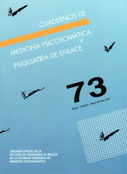 Revista de Cuadernos de Medicina Psicosomática y Psiquiatría de enlace númeor 73